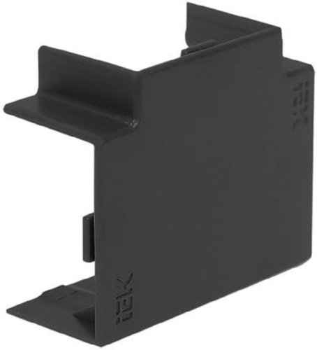 Тройник для кабель-канала IEK Элекор 16x16мм черный фото Тройник для кабель-канала IEK Элекор 16x16мм черный картинка